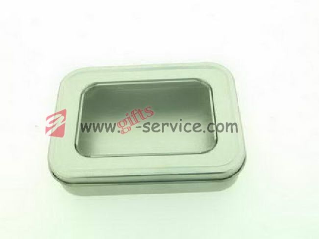 Plain Window Lid Metal Box Plain Window Lid Metal Box